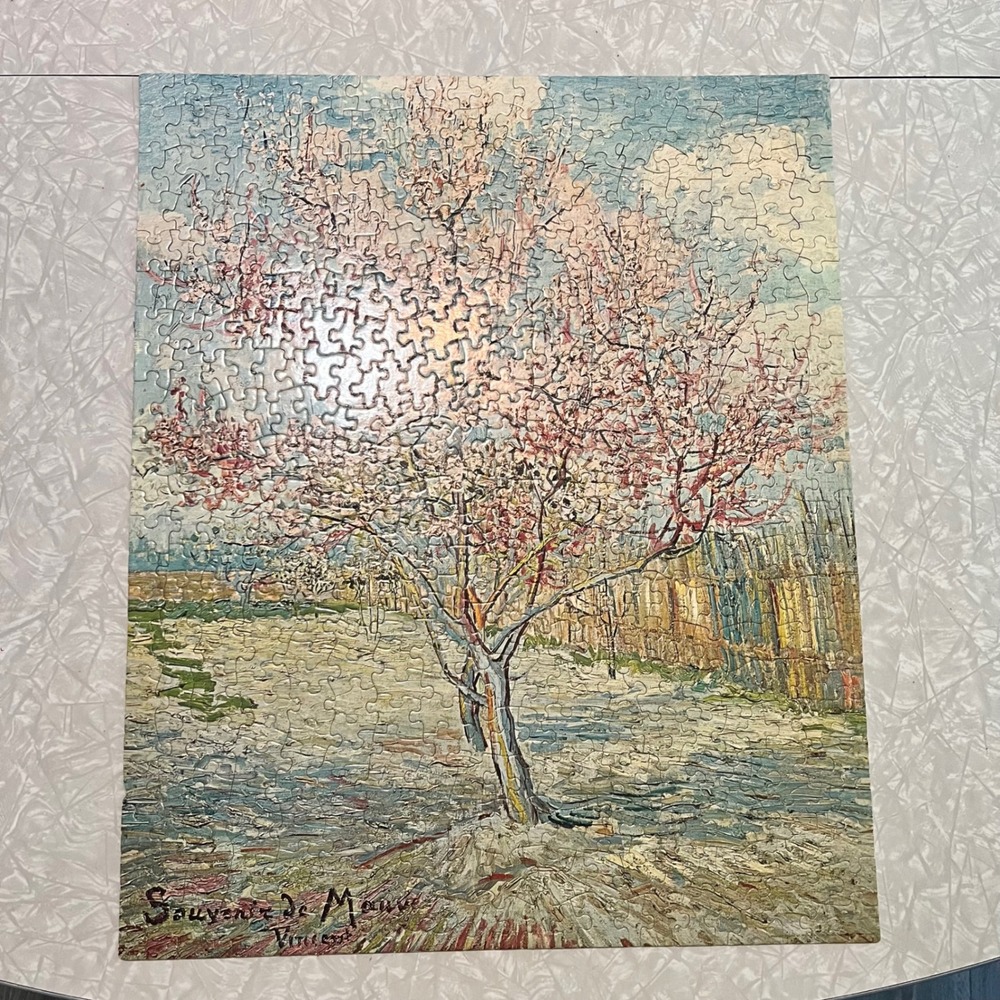 Vintage 1970 Springbok Vincent van Gogh Trees in Blossom Jigsaw Puzzle 500+ Pc